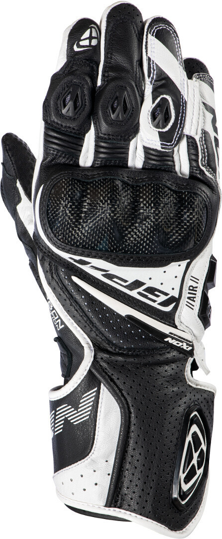 Ixon GP4 Air Motorcycle Gloves, black-white, Size XS, black-white, Size XS