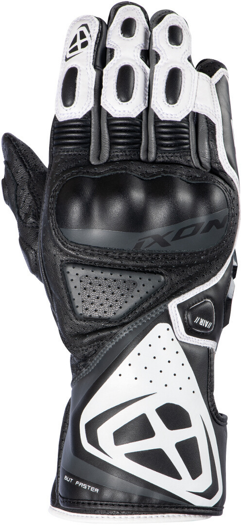 Ixon GP5 Air Motorcycle Gloves, black-white, Size S, black-white, Size S