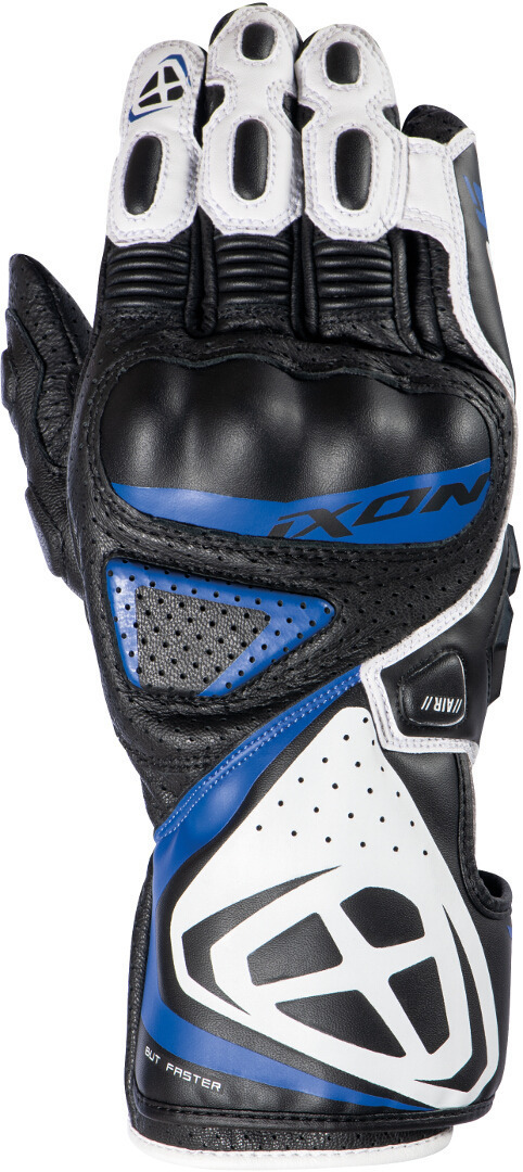 Ixon GP5 Air Motorcycle Gloves, black-white-blue, Size S, black-white-blue, Size S