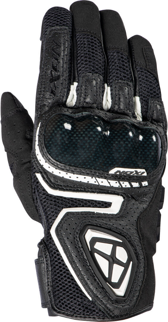 Ixon RS5 Air Motorcycle Gloves, black-white, Size S, black-white, Size S