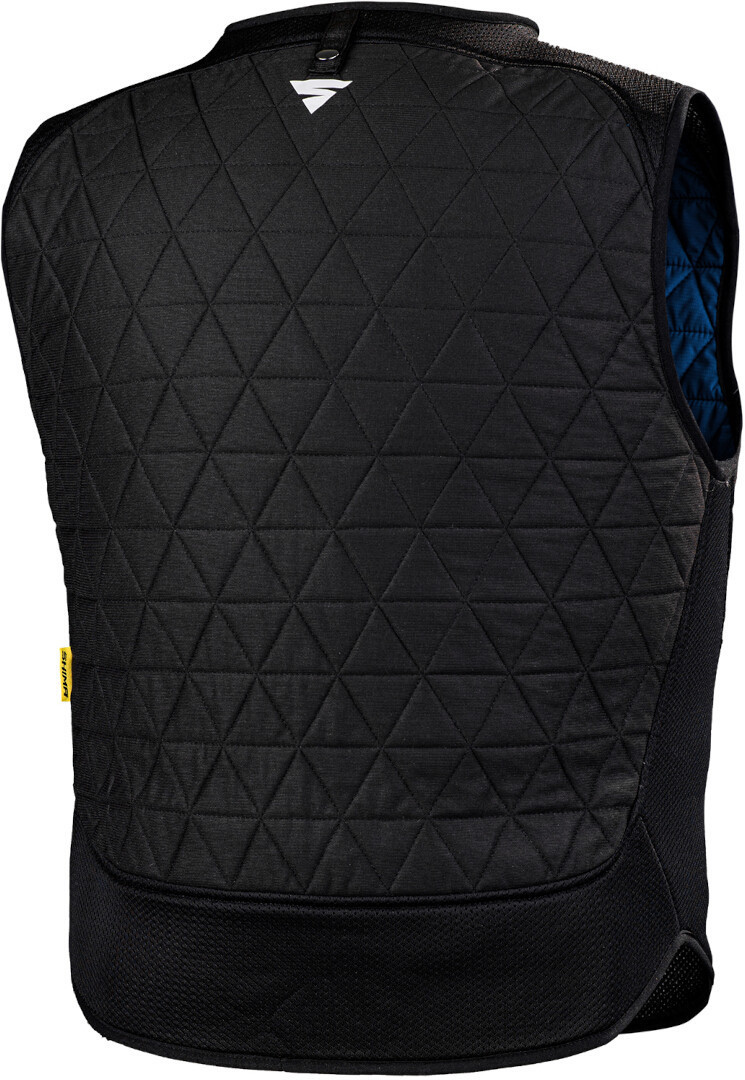 Side view of SHIMA Hydrocool Cooling Vest, black, Size 2XL for Men