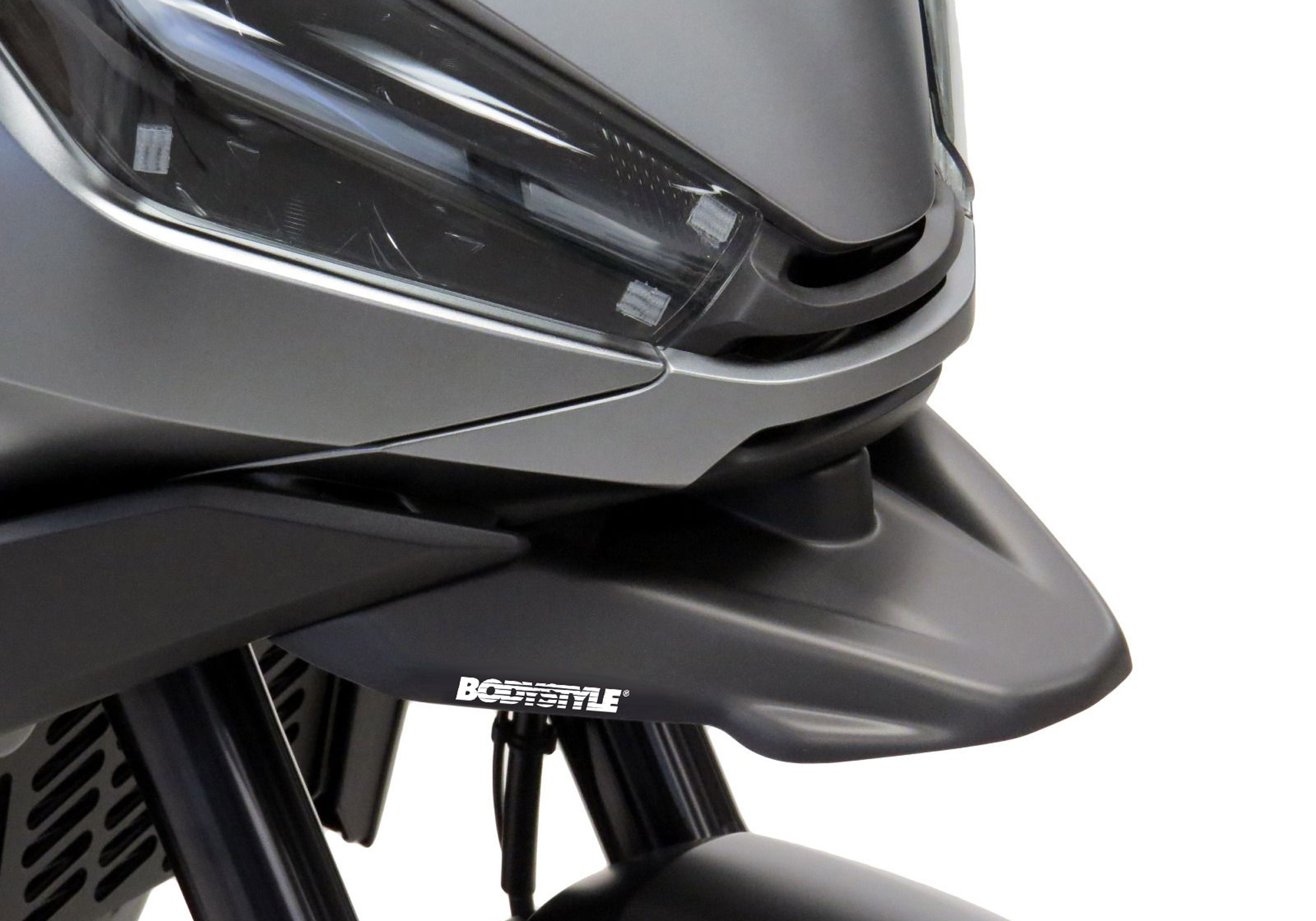 BODYSTYLE beak extension ABS plastics matt black, black