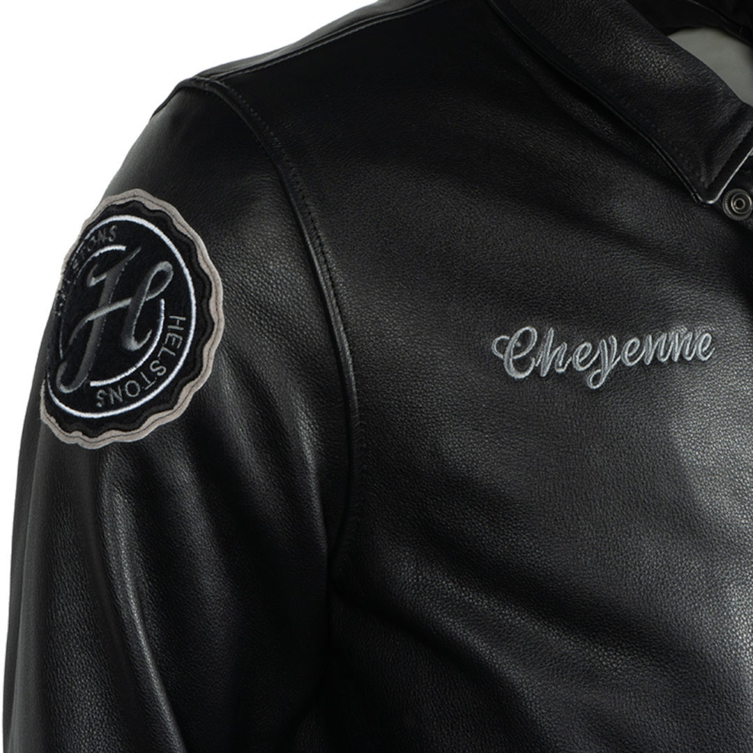Chaqueta de cuero para moto Helstons Cheyenne - Imagen 4 de 9