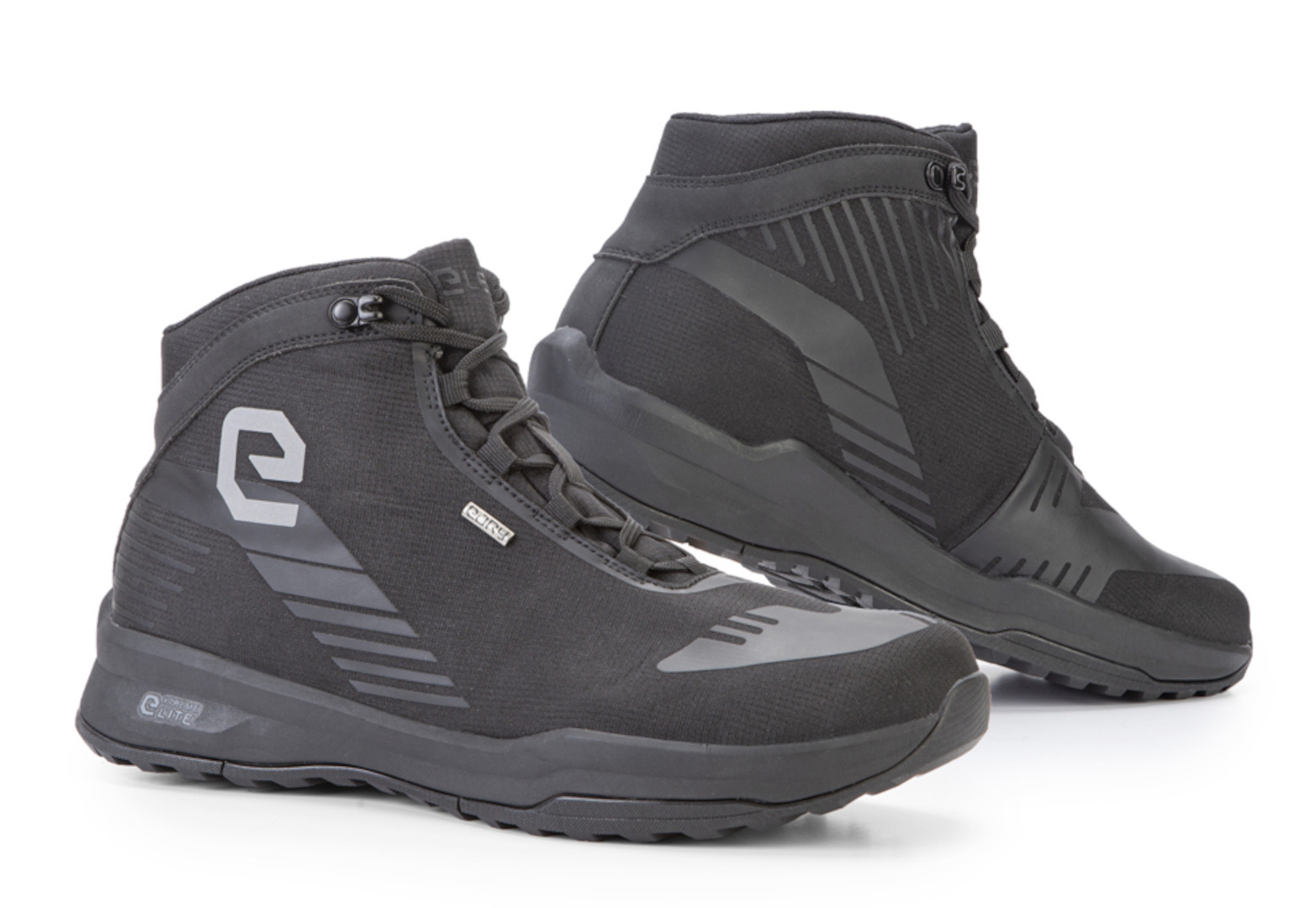 Eleveit Town WP Motorcycle Shoes, black, Size 45, black, Size 45