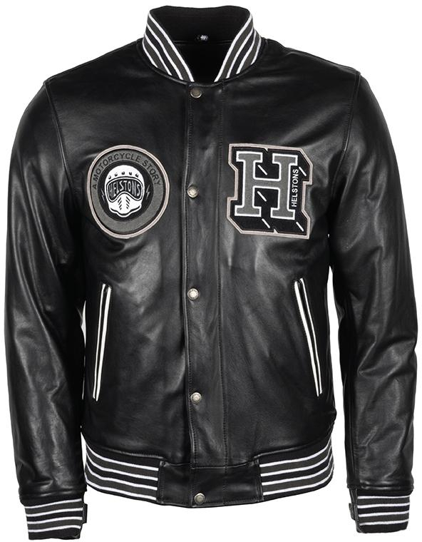 Helstons College Veste en cuir de moto