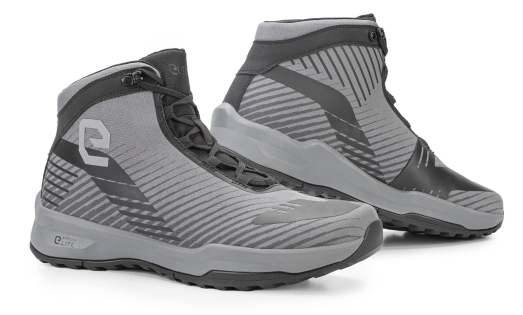 Eleveit Town Motorcycle Shoes, grey, Size 41, grey, Size 41