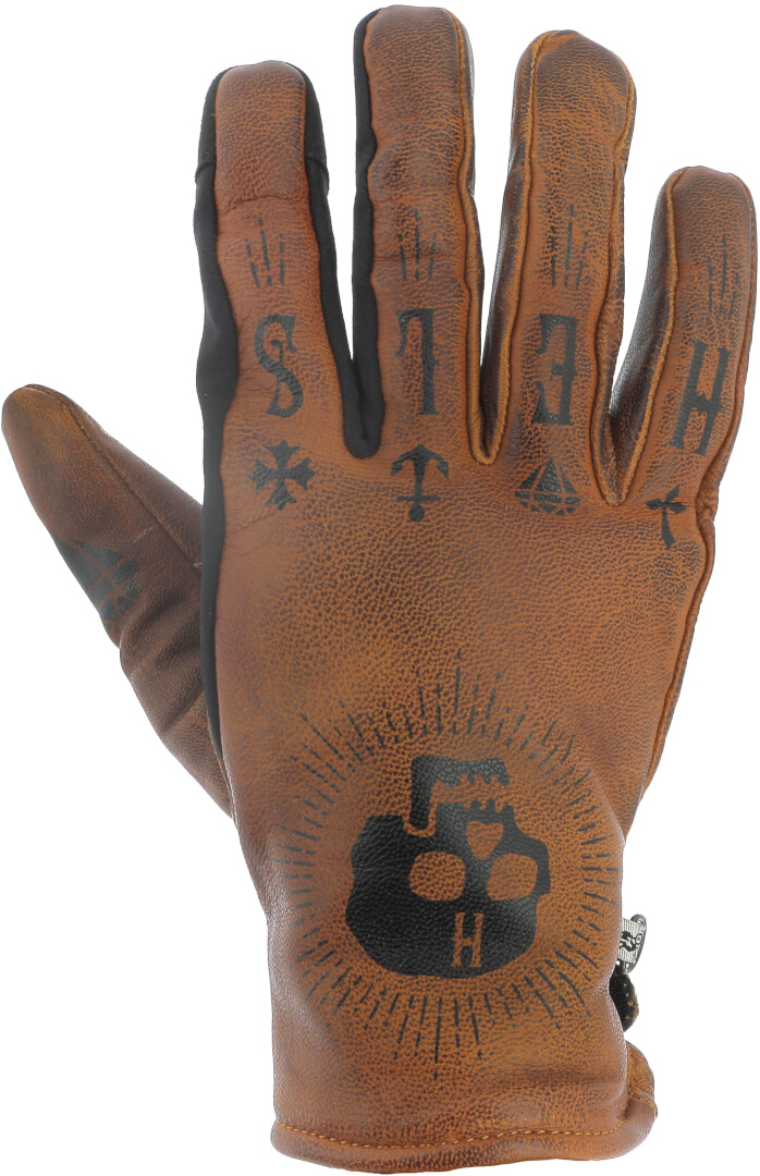 Helstons Kustom Gants de moto d’hiver