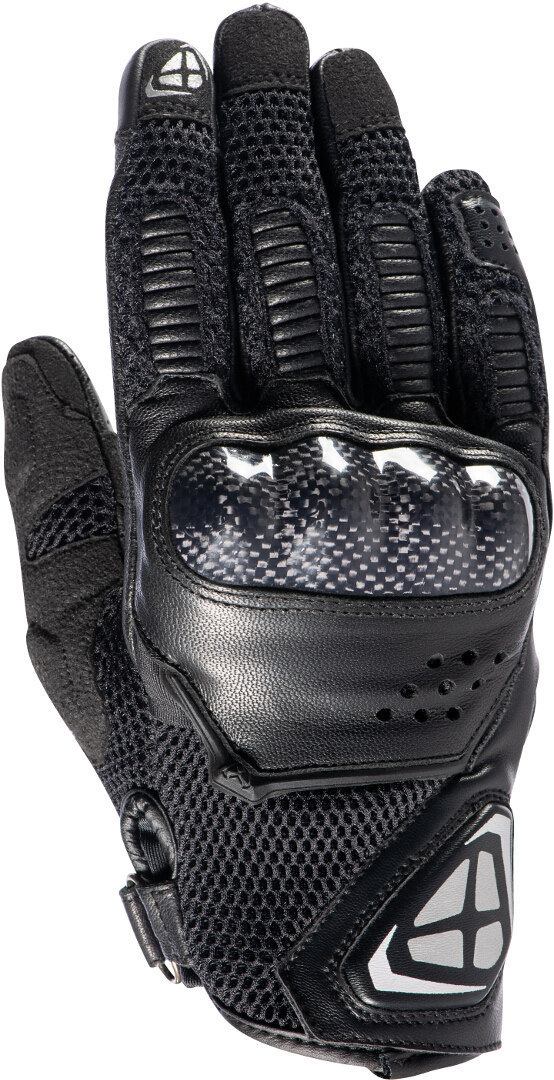 Ixon RS4 Air Ladies Motorcycle Gloves, black-silver, Size XS for Women, black-silver, Size XS for Women