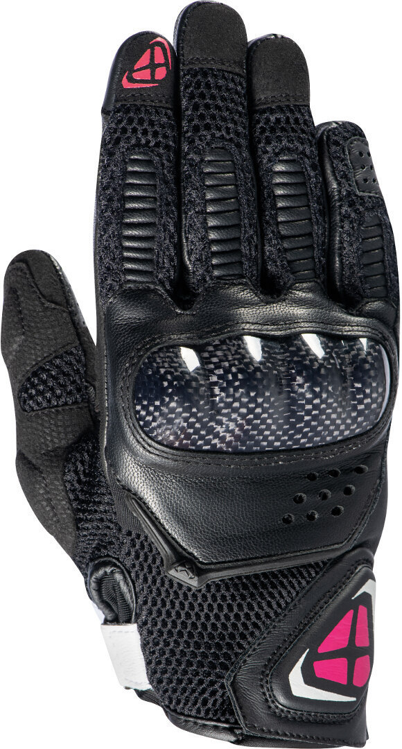 Ixon RS4 Air Ladies Motorcycle Gloves, black-pink, Size XS for Women, black-pink, Size XS for Women