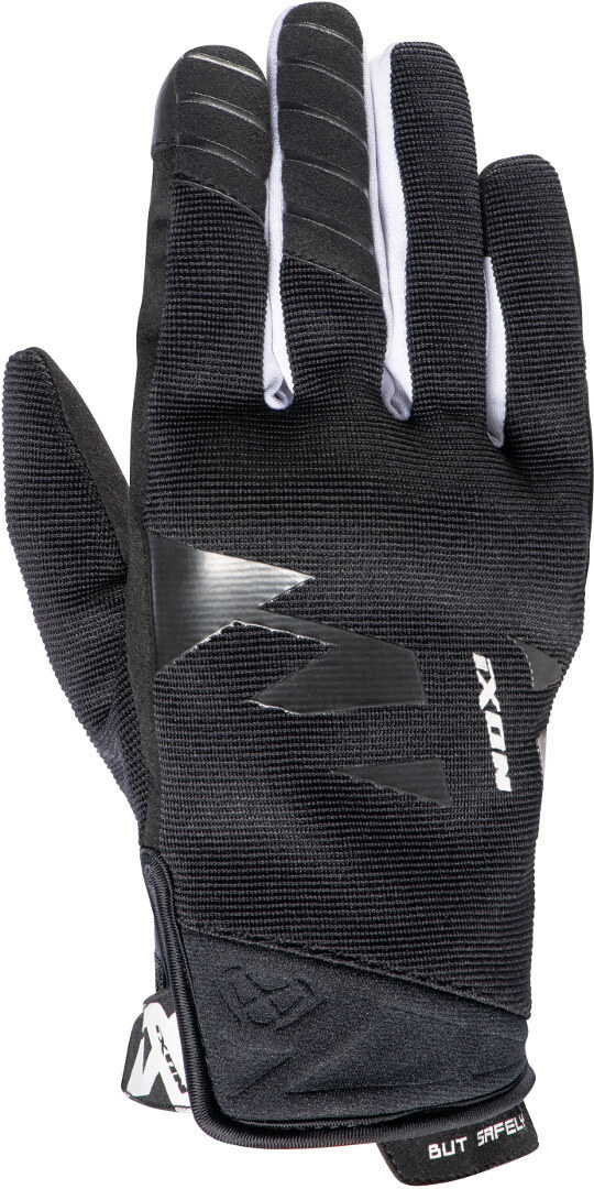 Ixon MS Fever Motorcycle Gloves, black-white, Size S, black-white, Size S