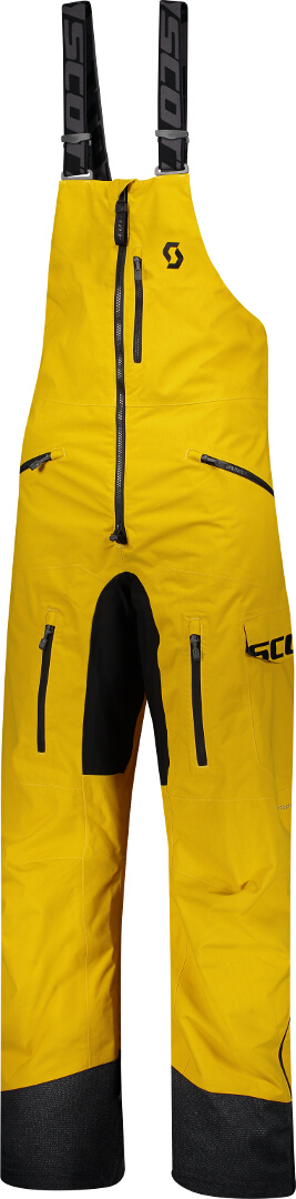 Scott XT Shell Dryo Snowmobile Pants, yellow, Size L, yellow, Size L