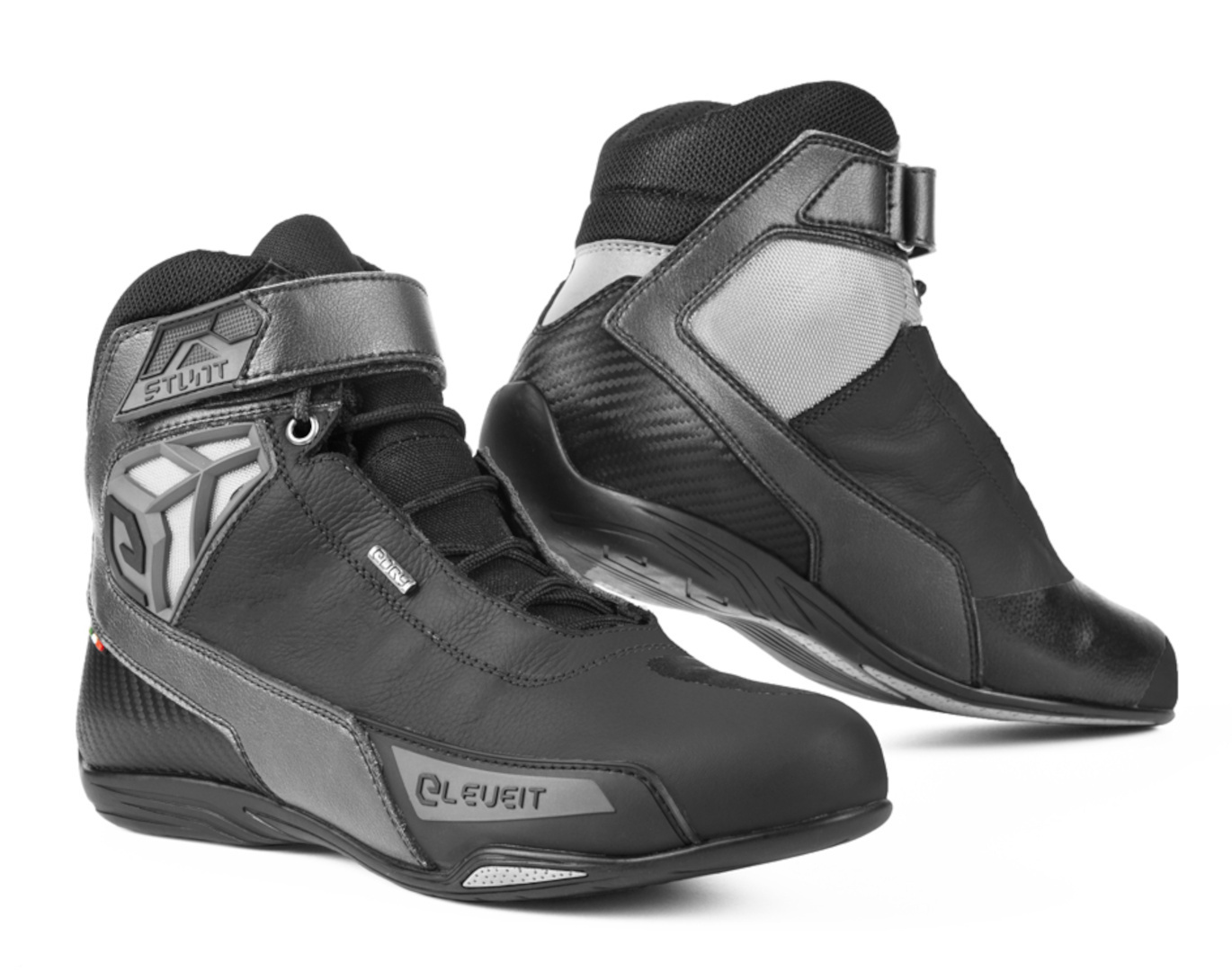Eleveit Stunt WP Motorcycle Shoes, black, Size 38, black, Size 38