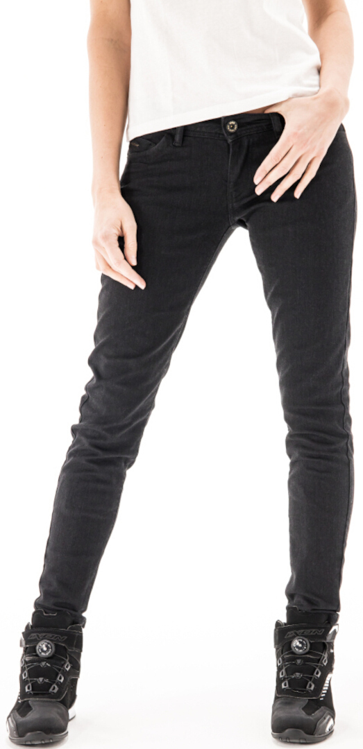 Ixon Judy Dames Motorfiets Jeans, zwart, afmeting XS voor vrouw