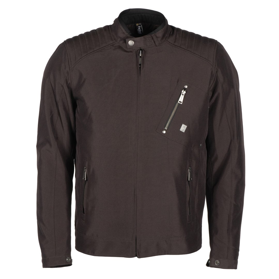 Helstons Colt Motorfiets textiel jas, bruin, afmeting L