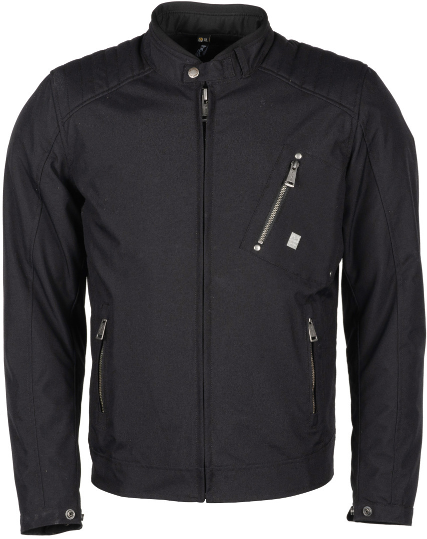 Helstons Colt Motorfiets textiel jas, zwart, afmeting XL