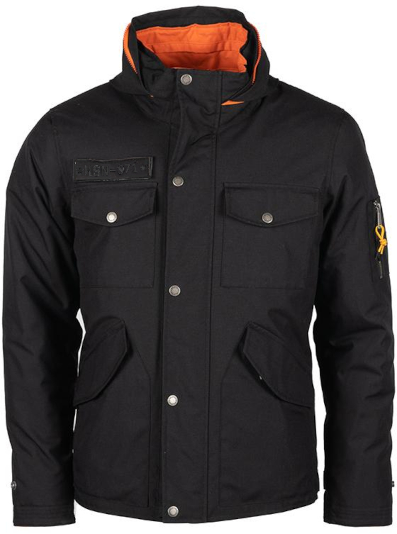 Helstons Trooper Motorcycle Textile Jacket, black, Size XL, black, Size XL