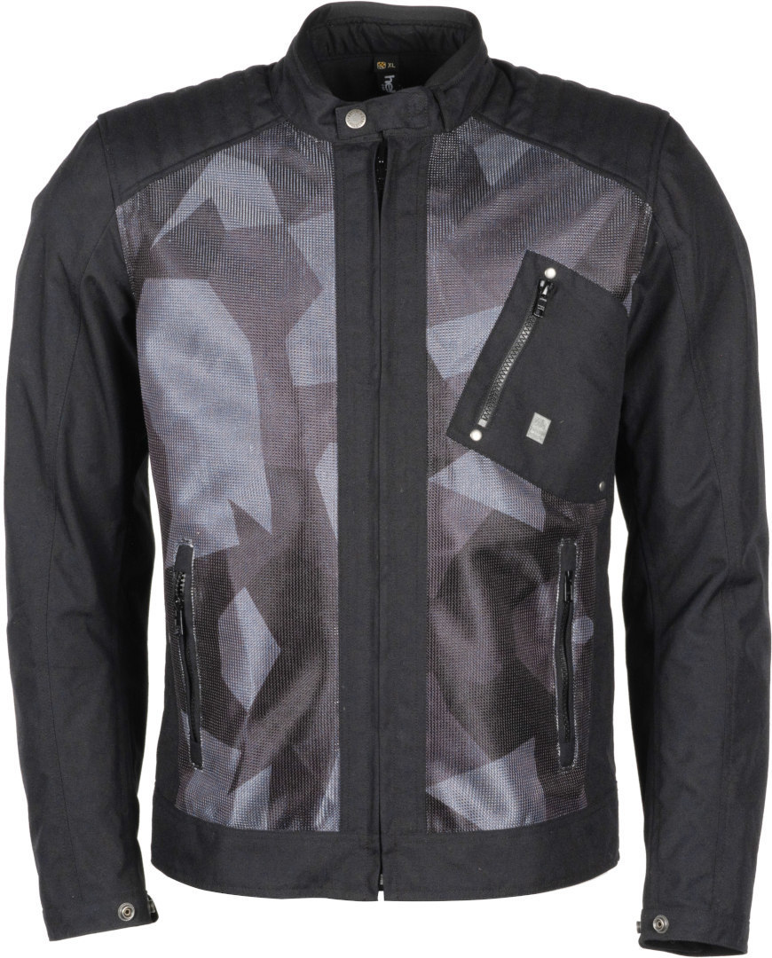 Helstons Colt Air Motorcycle Textile Jacket, black-multicolored, Size S, black-multicolored, Size S