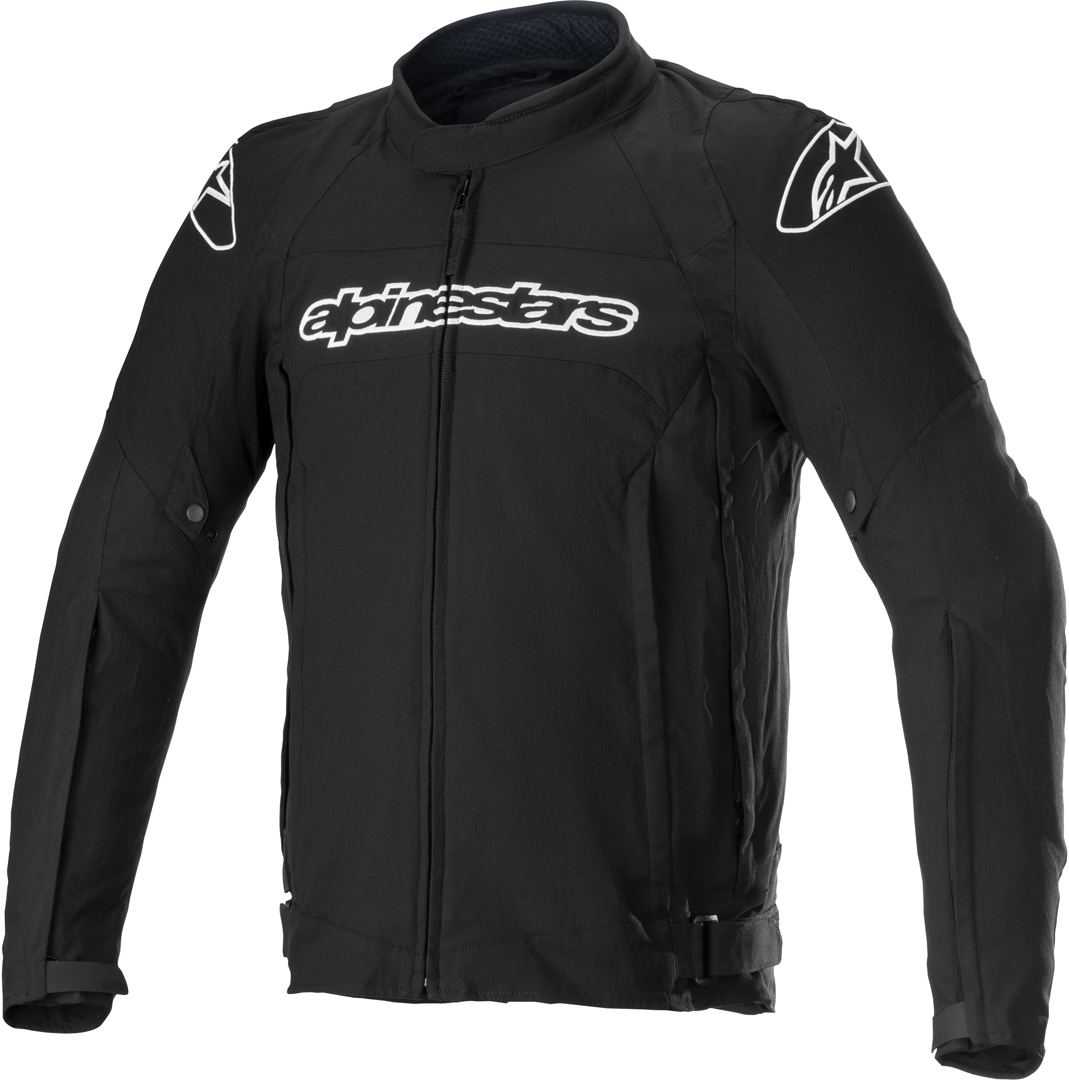 Alpinestars T-GP Force Motorfiets textiel jas, zwart, afmeting M