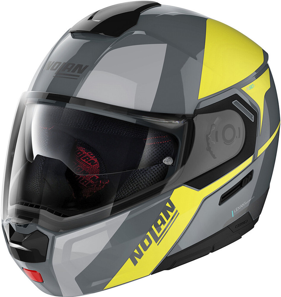Capacete Nolan N90-3 Wilco - Cinza/Azul Tamanho 58