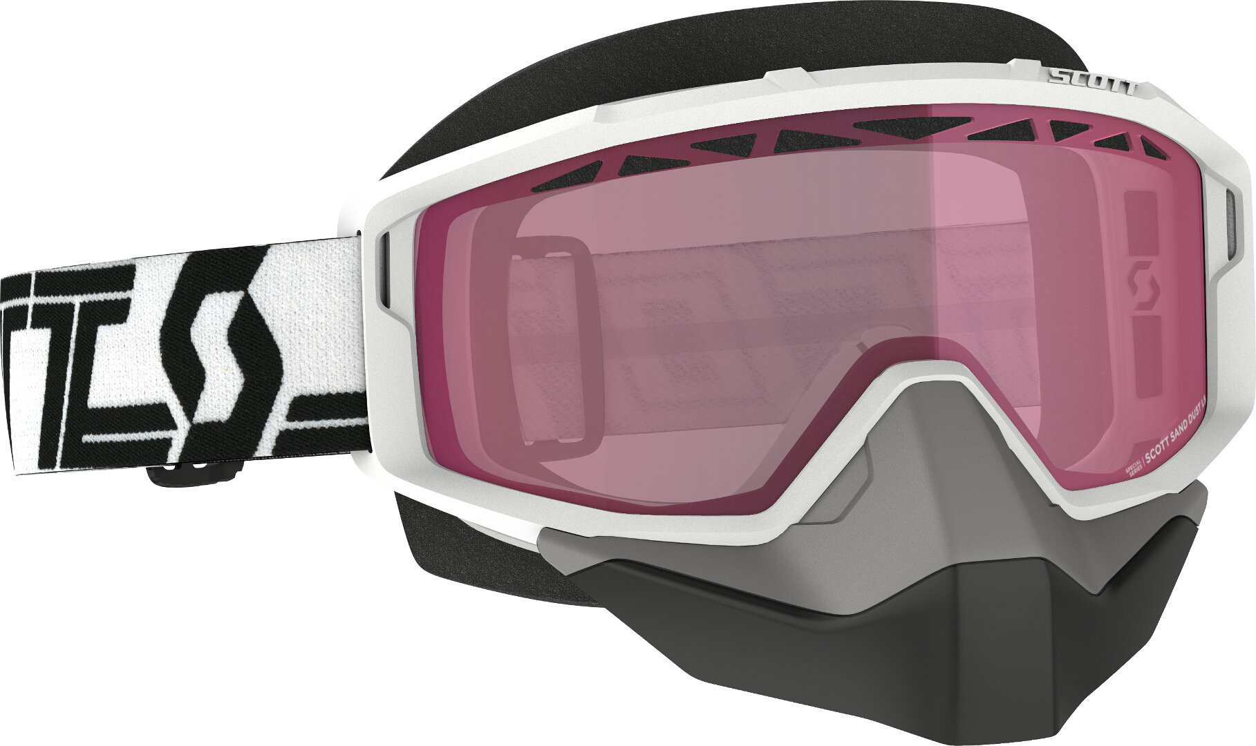 Scott Primal Black/White Snow Goggles, black-white, black-white, Size One Size