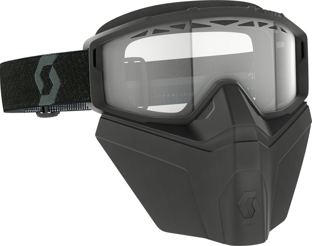 Scott Primal Safari Facemask Svarte snøbriller