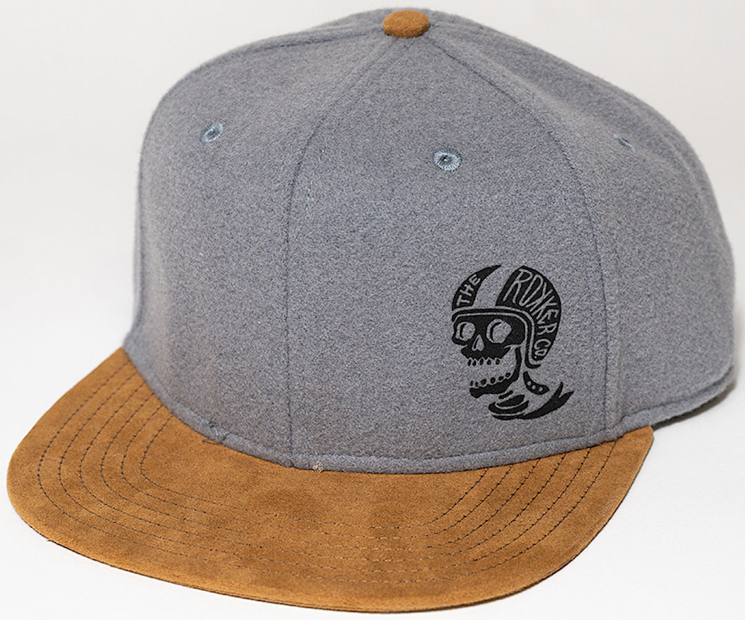 Rokker Hellmut Snapback Cap, grey, grey, Size One Size