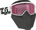 Scott Primal Safari Facemask Ulleres de neu en blanc i negre