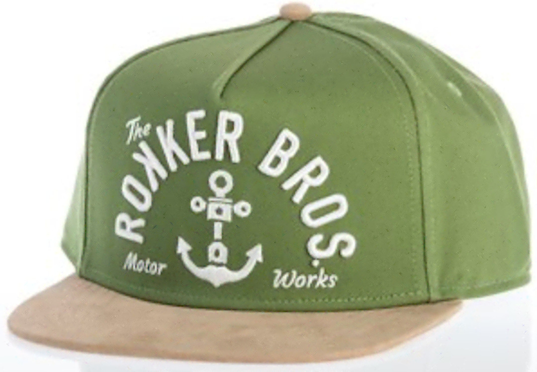 Rokker Bros Snapback Cap, green, green, Size One Size