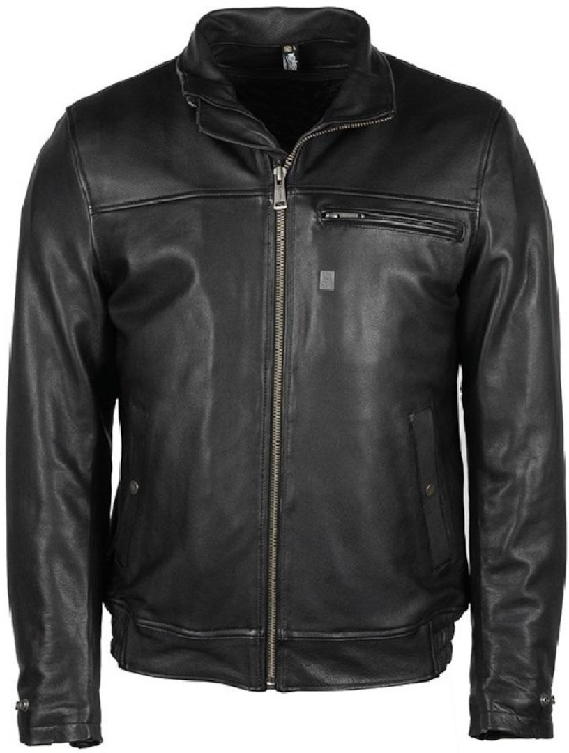 Helstons Benny Motorcycle Leather Jacket, black, Size S, black, Size S