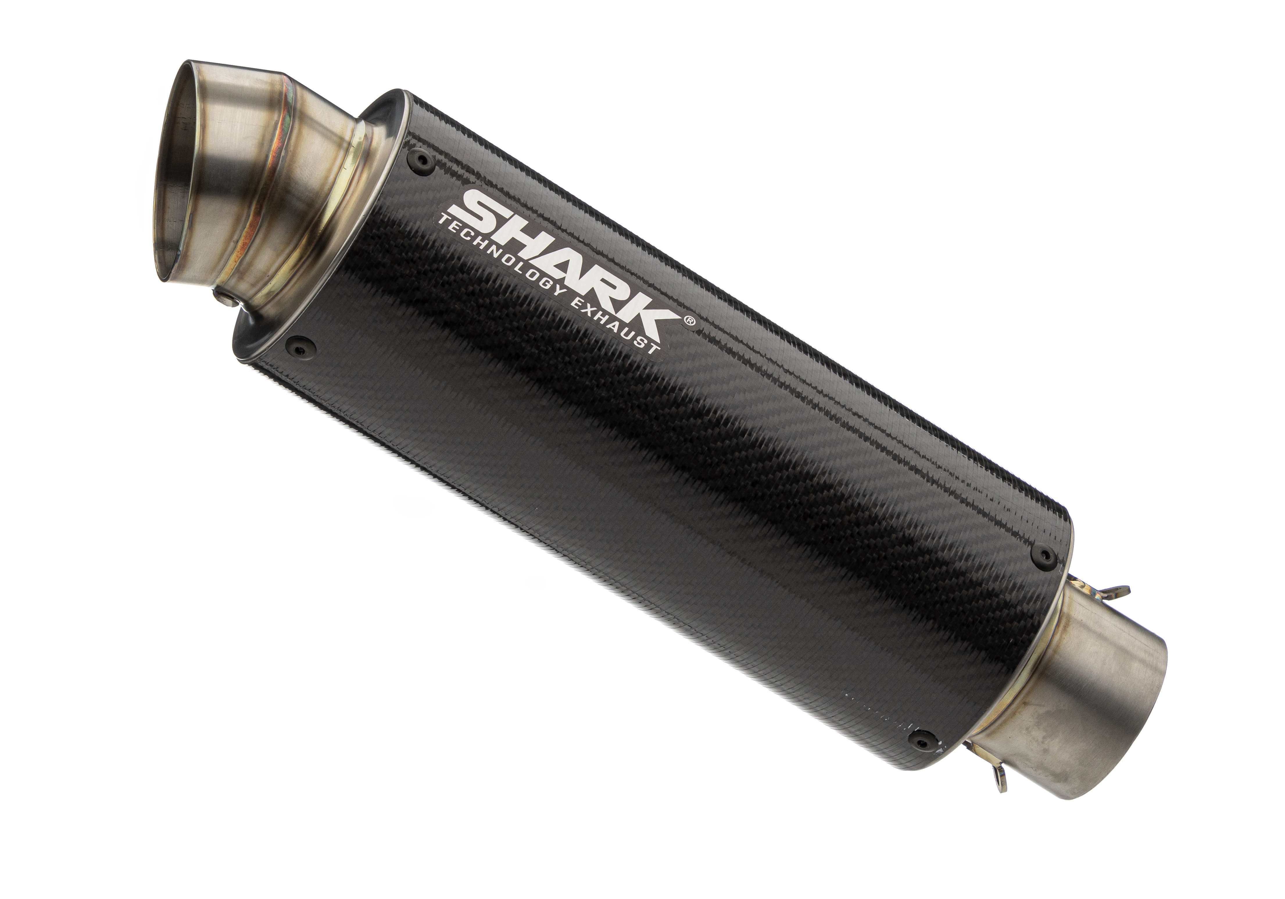 SHARK EXHAUST SRC 4 carbone