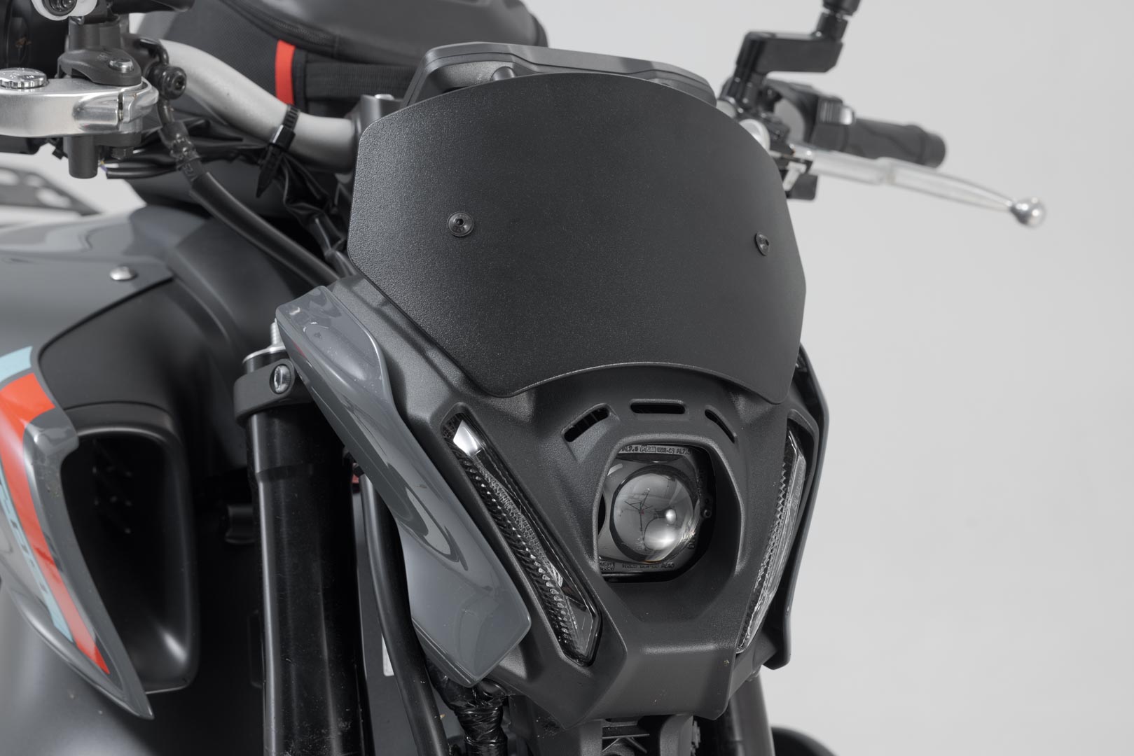 SW-Motech Windschild - Schwarz. Yamaha MT-09 / MT-09 SP (20-)., schwarz