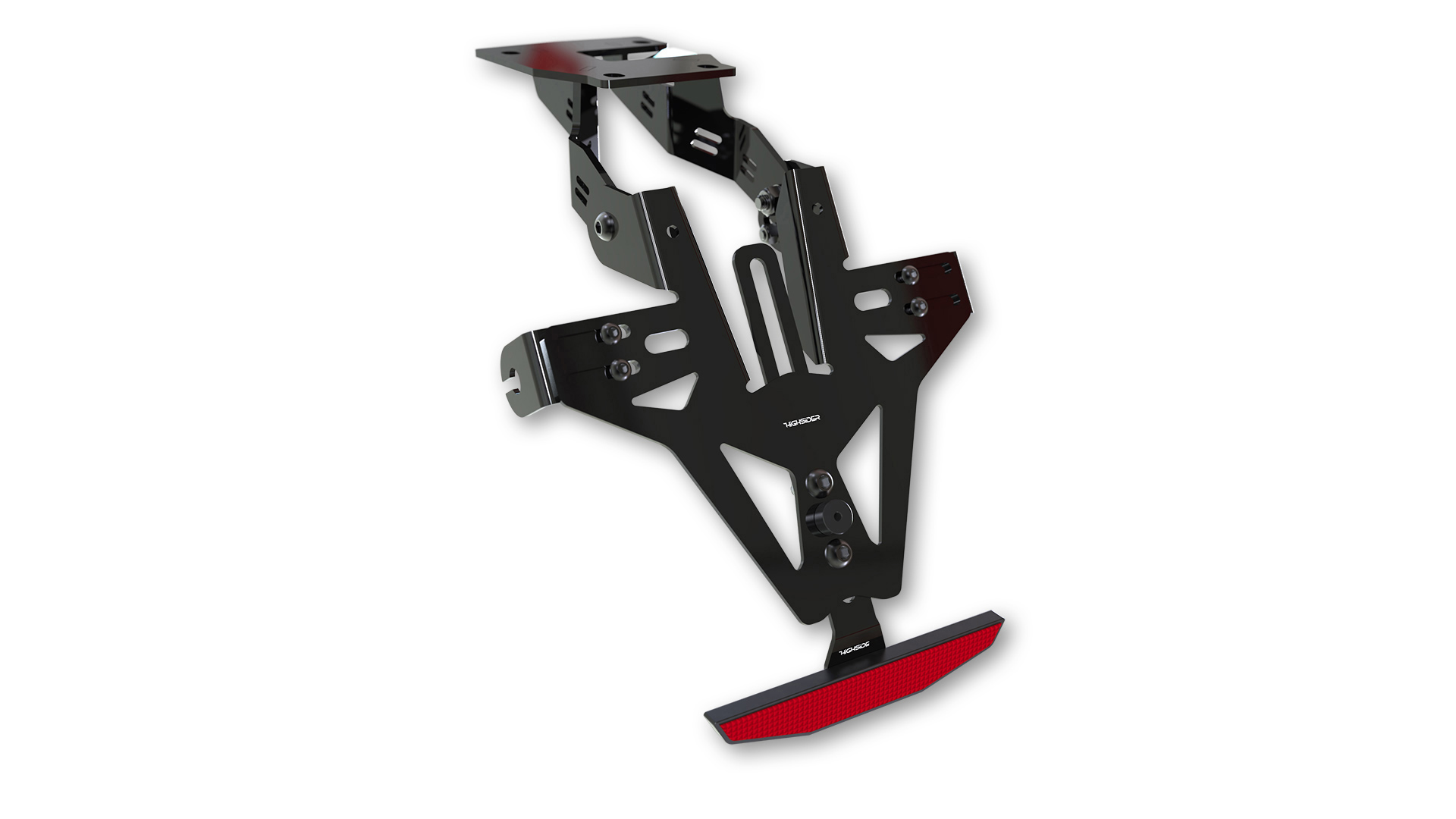 HIGHSIDER AKRON-RS for KAWASAKI Z650 RS 22-, black, black