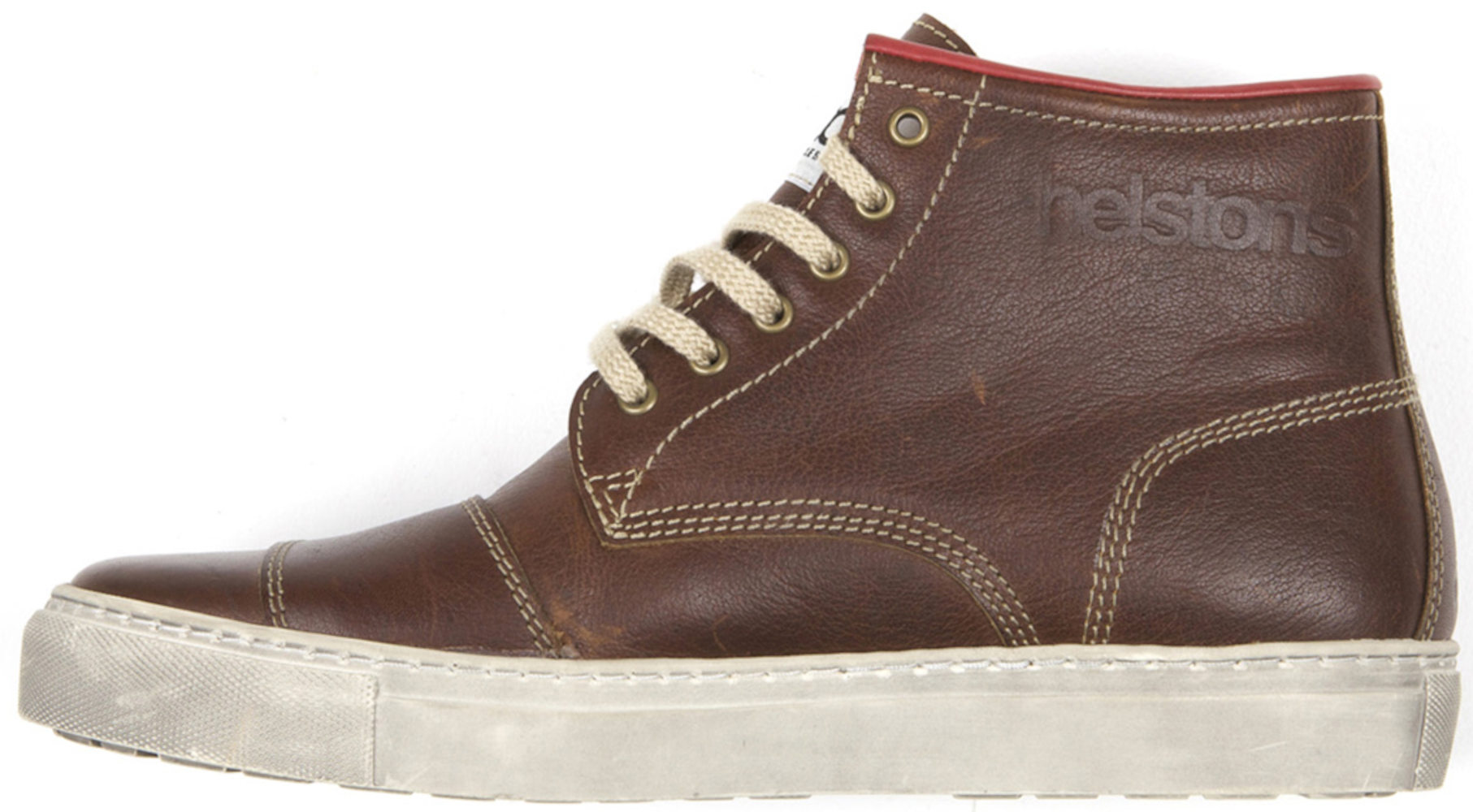 Helstons Basket C5 Aniline Motorcycle Boots, brown, Size 39, brown, Size 39
