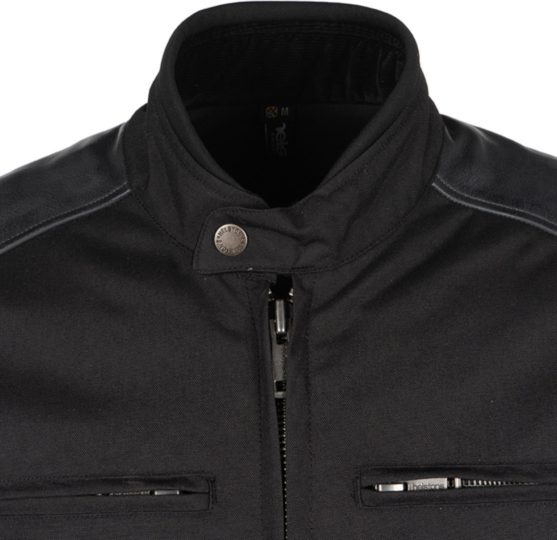 Side view of Helstons Ace Motorcycle Textile Jacket, black, Size L for Men