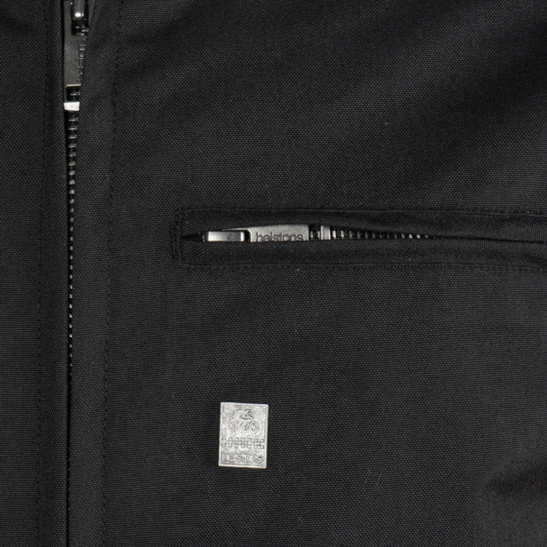 Side view of Helstons Ace Motorcycle Textile Jacket, black, Size L for Men