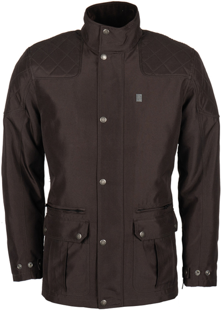Helstons Duke Motorcycle Textile Jacket, brown, Size M, brown, Size M