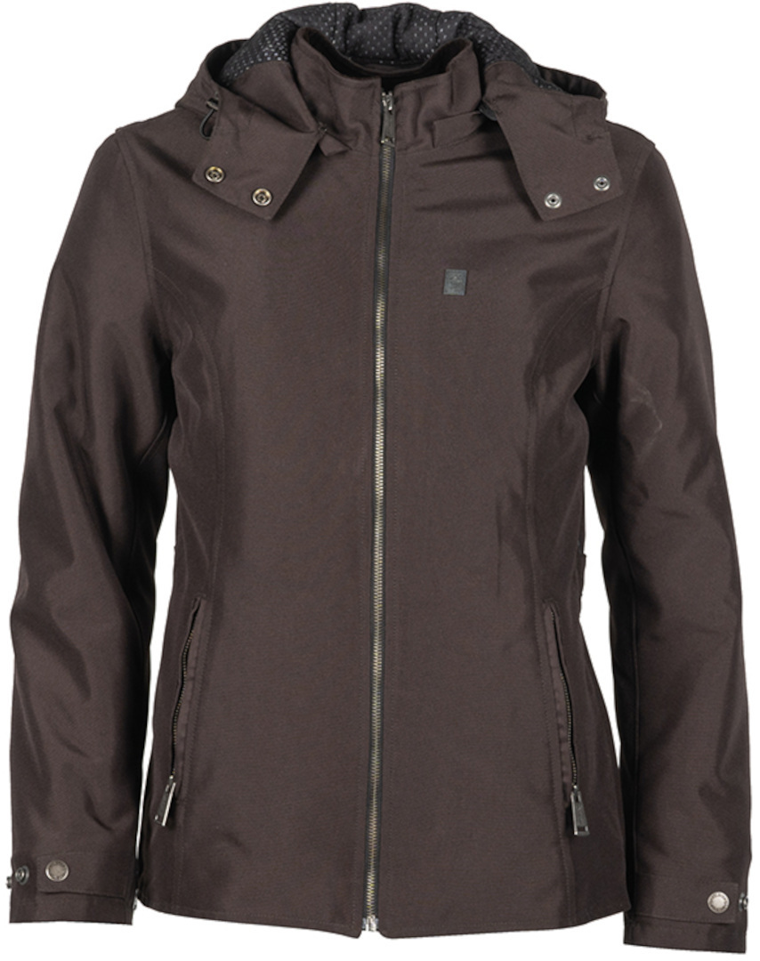 Helstons Claire Ladies Motorcycle Textile Jacket, brown, Size S for Women, brown, Size S for Women