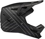 100% Status Casco da downhill giovanile nero