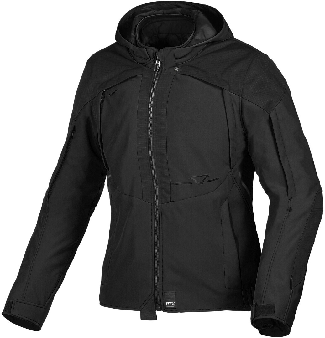 Macna Territor Waterproof Ladies Motorcycle Textile Jacket, black, Size XS for Women, black, Size XS for Women