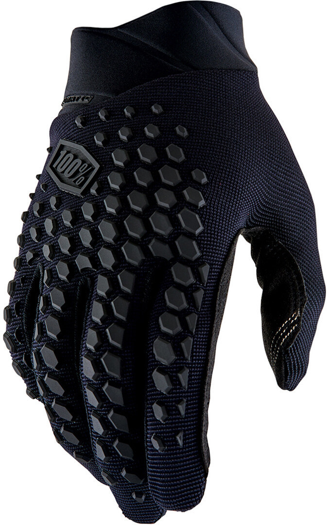 100% Geomatic Fahrrad Handschuhe, schwarz, Größe XL