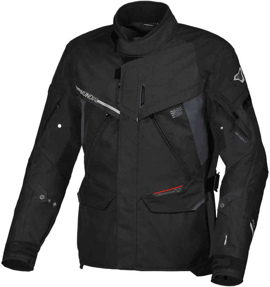 Macna Mundial chaqueta textil impermeable para motocicletas
