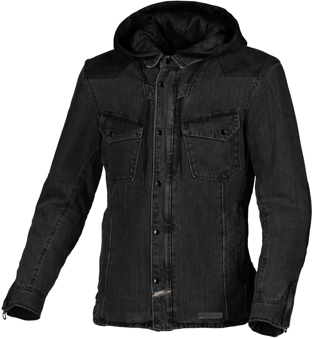 Macna Inland Motorcycle Textile Jacket, black, Size S, black, Size S