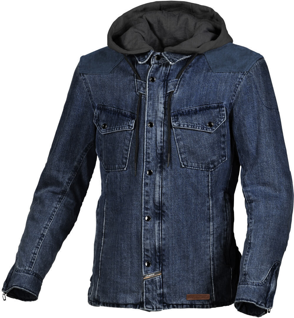 Macna Inland Motorcycle Textile Jacket, blue, Size S, blue, Size S