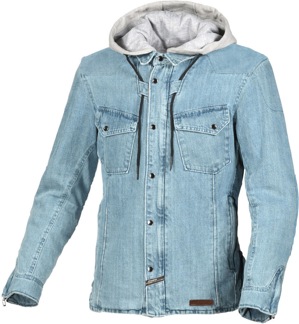 Macna Inland Motorcycle Textile Jacket, blue, Size S, blue, Size S
