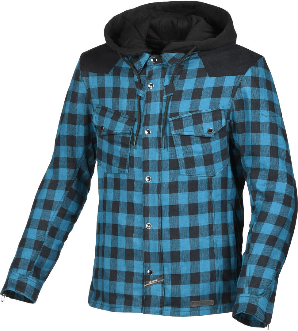Macna Inland Motorcycle Textile Jacket, blue, Size S, blue, Size S