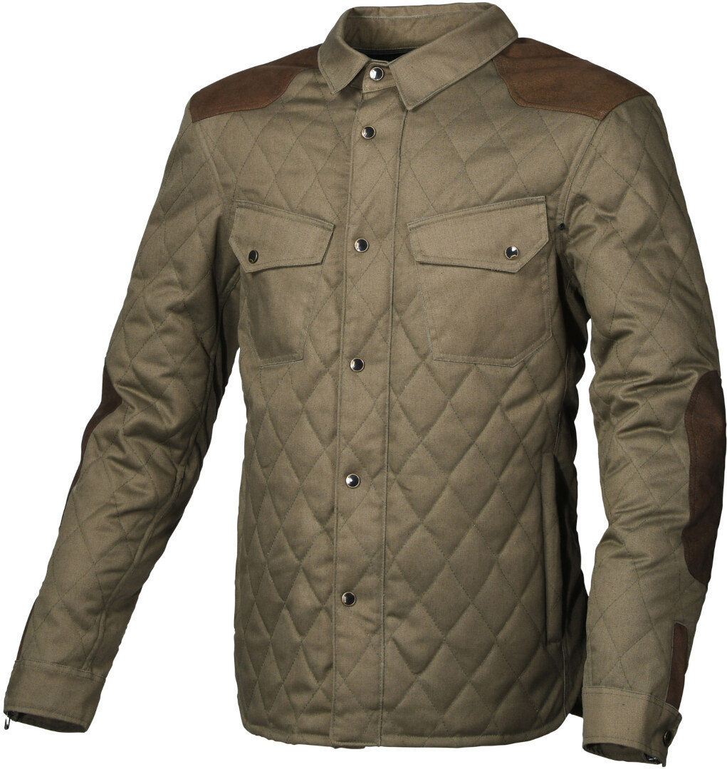 Macna Inland Quilted Motorcycle Textile Jacket, green, Size 3XL, green, Size 3XL