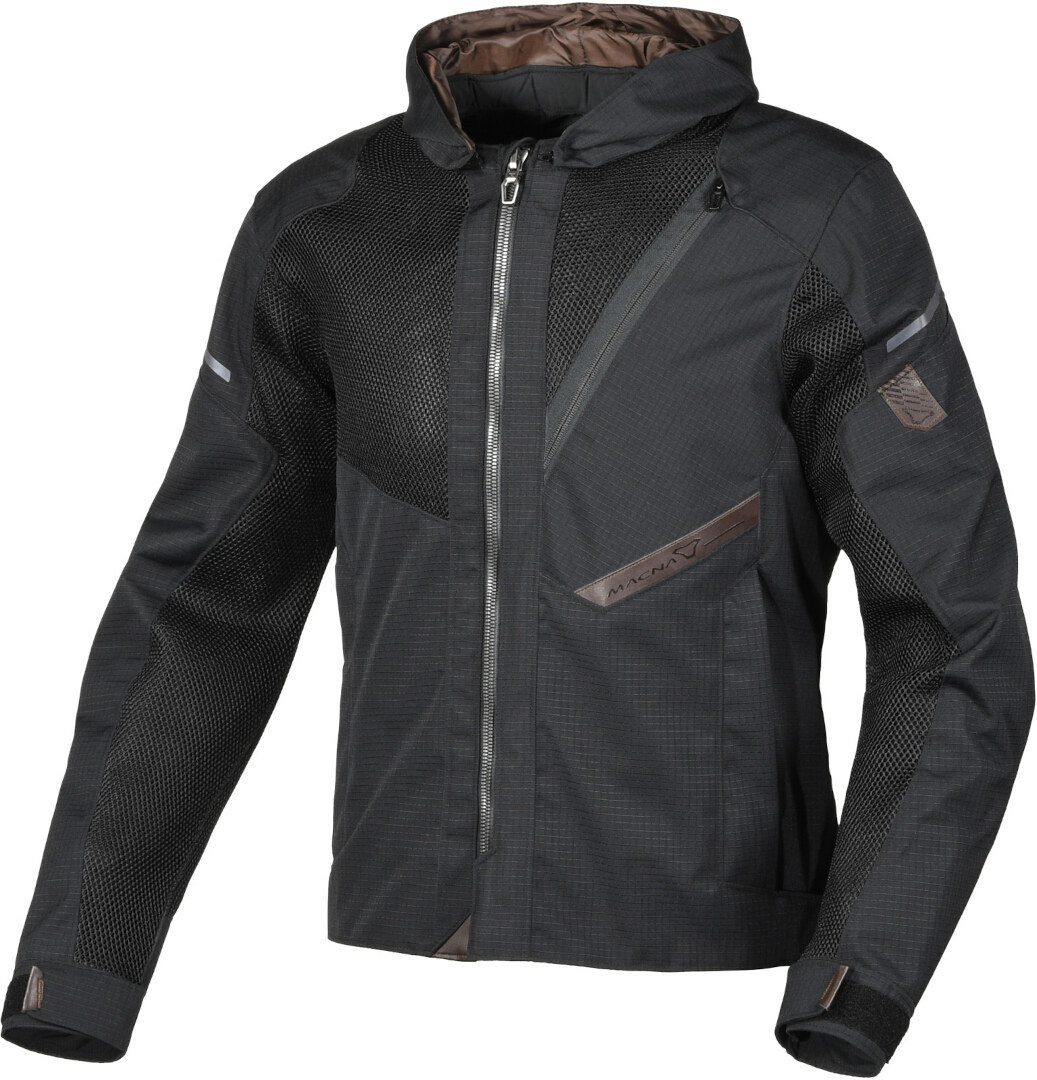 Macna Farrow Motorcycle Textile Jacket, black, Size 3XL, black, Size 3XL