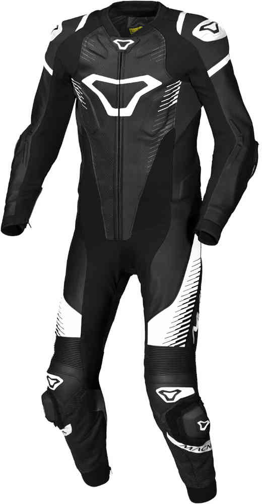 Macna Tronniq perforovaný jednodílný motocyklový kožený oblek