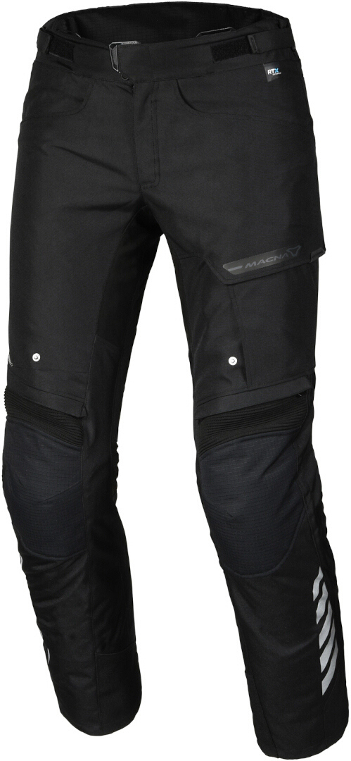 Macna Blazor Waterproof Motorcycle Textile Pants, black, Size S, black, Size S