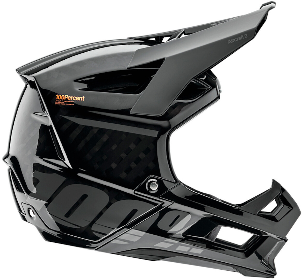 Casco Enduro 100% AEREO Downhill DH - Nero Silo Taglia XL, Sicurezza E Stile Per MTB